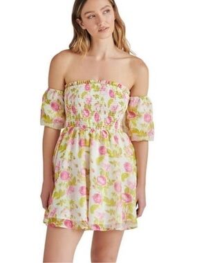 NWT betsey johnson smocked babydoll dress